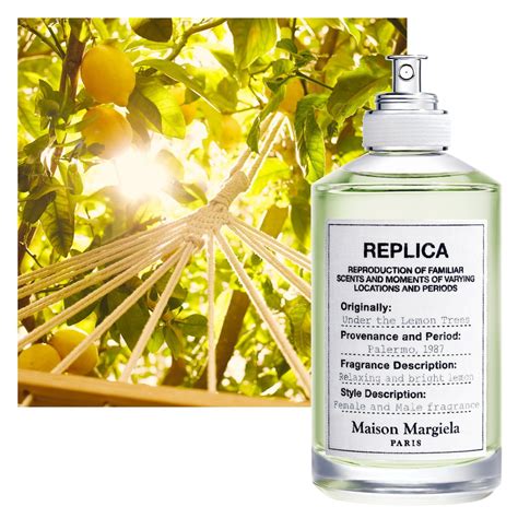 replica perfume lemon|maison margiela under the lemon trees.